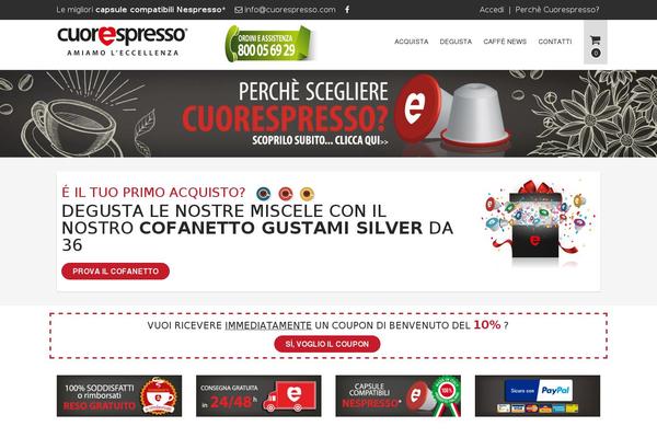 cuorespresso.com site used Cuorespresso-theme