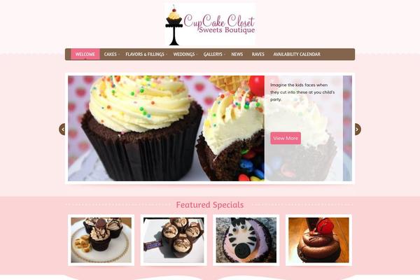 cupcakecloset.com site used Magdalena