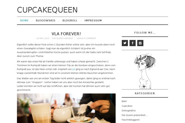 cupcakequeen.de site used Fashionistas