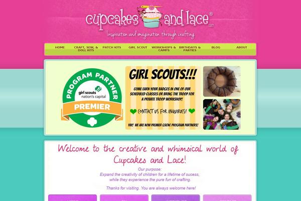 cupcakesandlace.com site used Cupcakesandlace