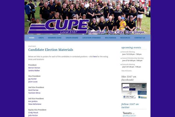 cupe5167.org site used Cupe-gp