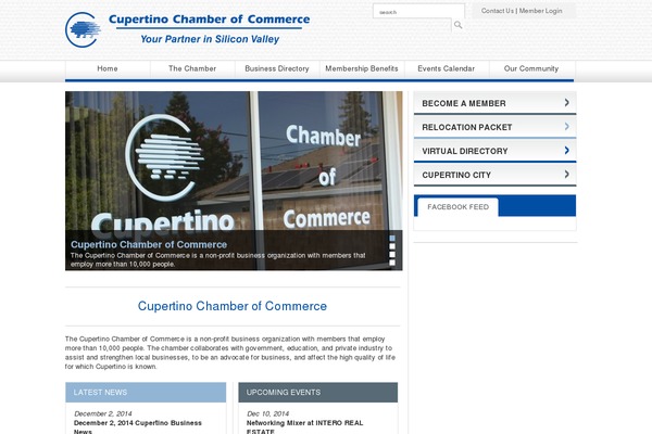cupertino-chamber.org site used Membee