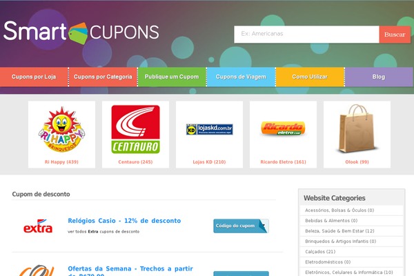 Couponpress theme site design template sample