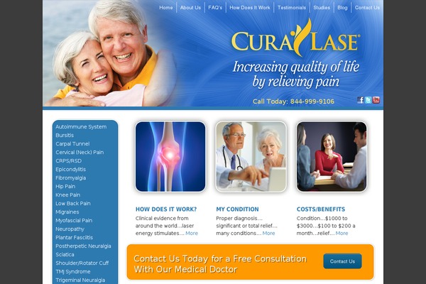 curalase.com site used office