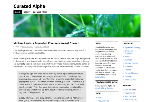 Coraline theme site design template sample