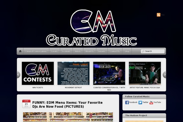 curatedmusic.com site used iTheme2