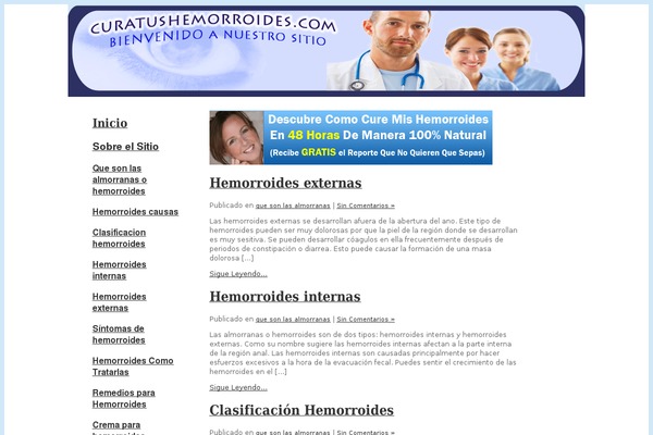 curatushemorroides.com site used Curatushemorroides