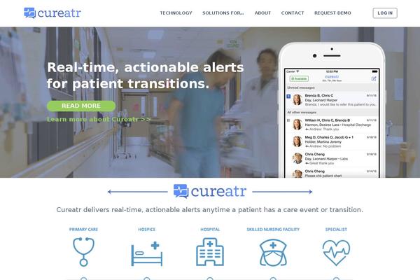 cureatr.com site used Cureatr