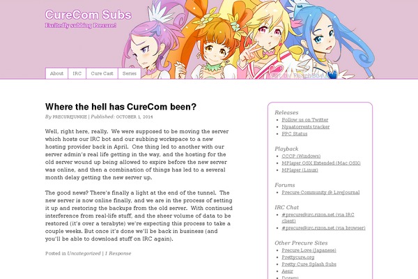 curecom.net site used Curecom