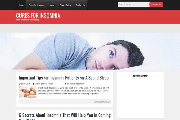 curesforinsomnia.net site used Curesforinsomnia