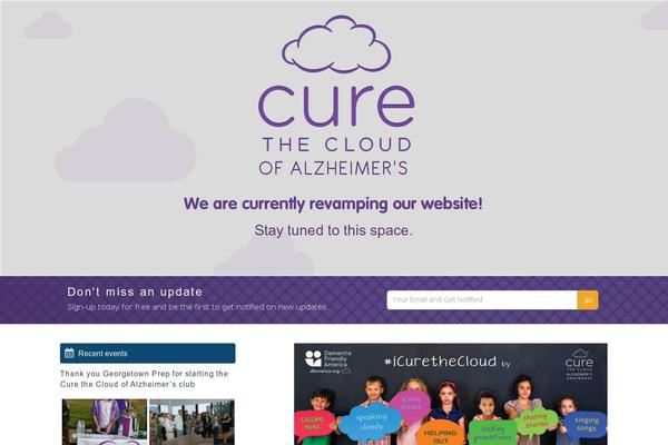 curethecloud.org site used Curethecloud