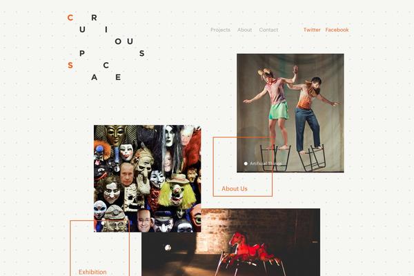 curiousspace.com site used Curious-space
