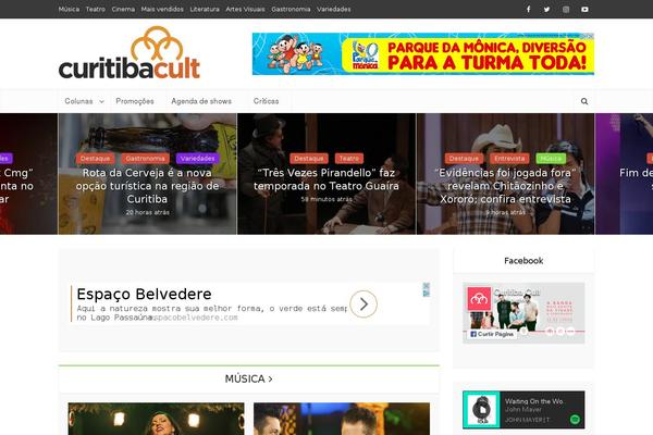 curitibacult.com.br site used Curitibacult