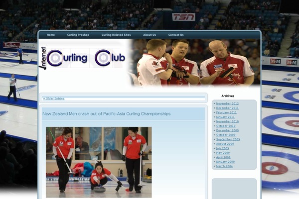 curlingclub.net site used Curlingclub-xininfosystem