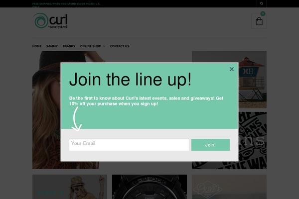 curlsurf.com site used Curlsurf