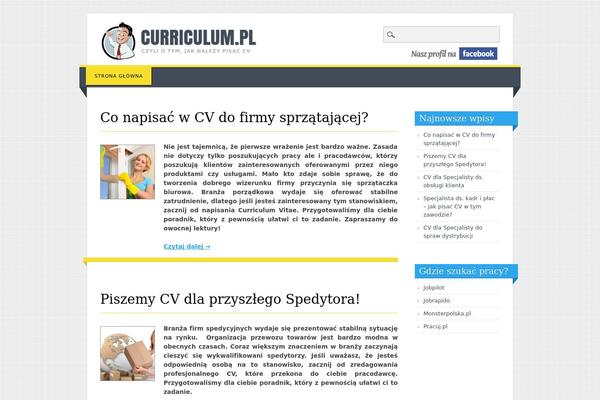 curriculum.pl site used Living Journal