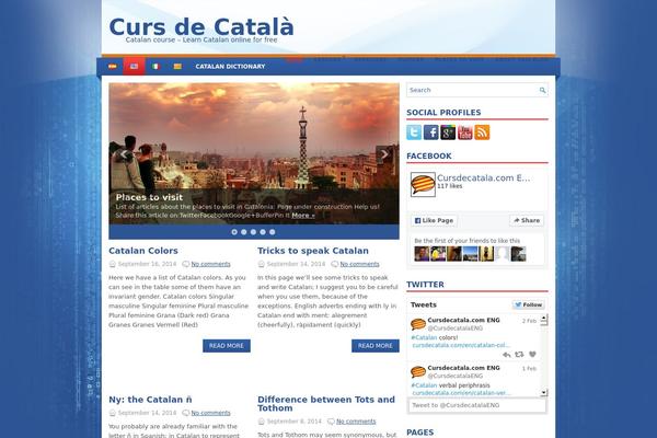cursdecatala.com site used Learner-intonso