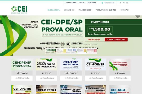 cursocei.com site used Cursocei-v1