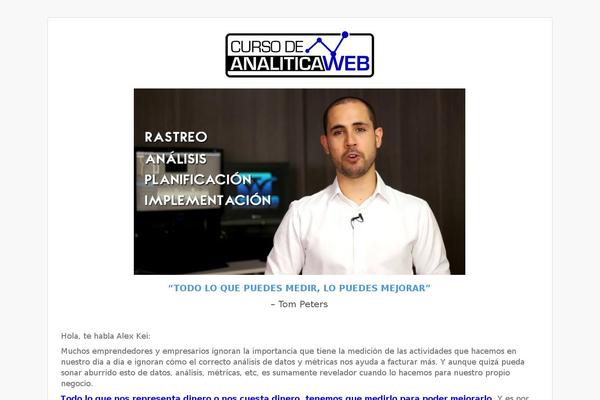 cursodeanaliticaweb.com site used Catheme