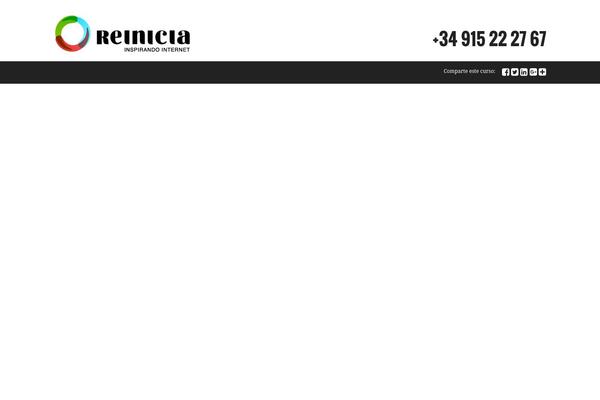 cursosemailmarketing.com site used Reinicia