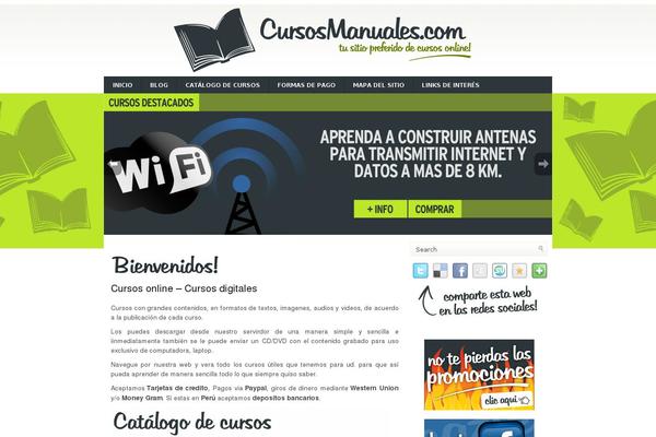 cursosmanuales.com site used Radioweb