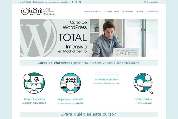 cursoswordpressmadrid.es site used Mi-tema-hijo