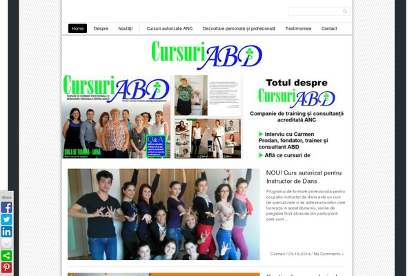 cursuriabd.ro site used Uniquethemeresponsive