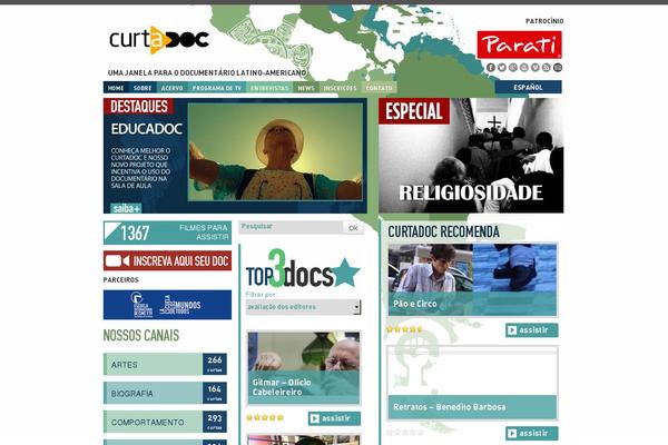 curtadoc.tv site used Curtadoc
