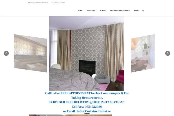 curtains-dubai.ae site used Impreza
