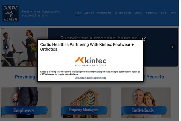 curtishealth.com site used Builder-meade