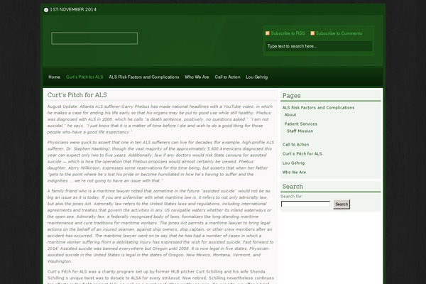 curtspitchforals.org site used Generaltheme32