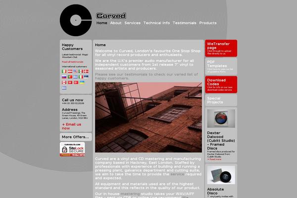 curvedpressings.com site used Curved