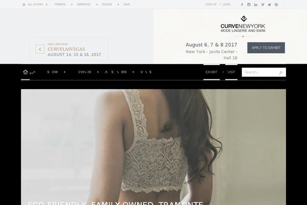 Curve theme websites examples