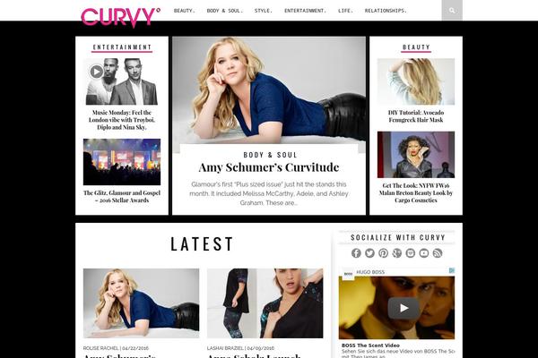 curvymag.com site used V10