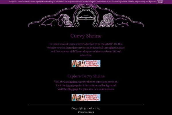 curvyshrine.com site used Curvyshrine
