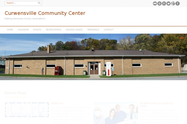 curwensvillecommunitycenter.com site used Professional