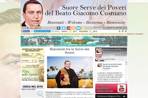 cusmano.org site used Sdp