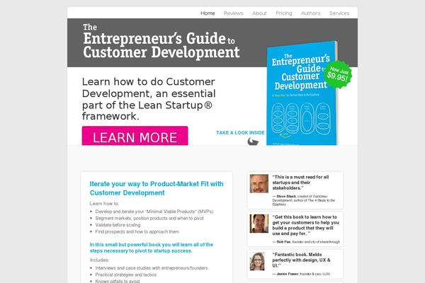 custdev.com site used Custdev