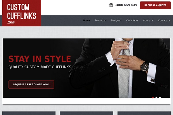 custom-cufflinks.com.au site used Custom_cufflinks