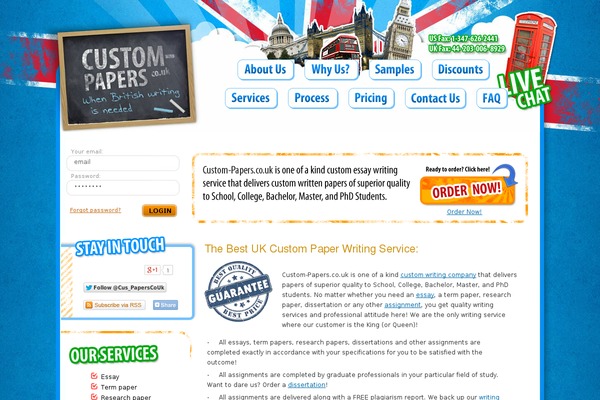 custom-papers.co.uk site used Custom-papers.co.uk