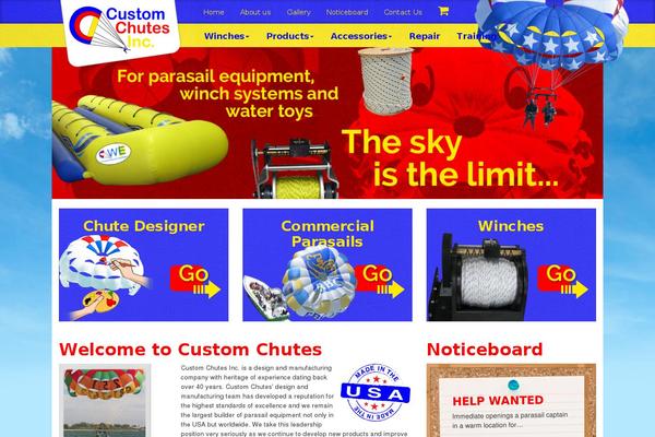 customchutes.com site used Customchutes