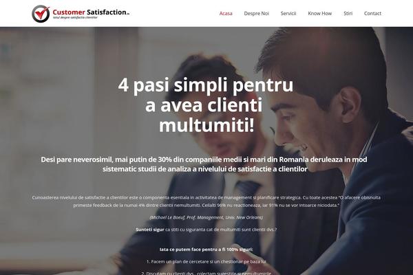 customersatisfaction.ro site used Customersatisfaction