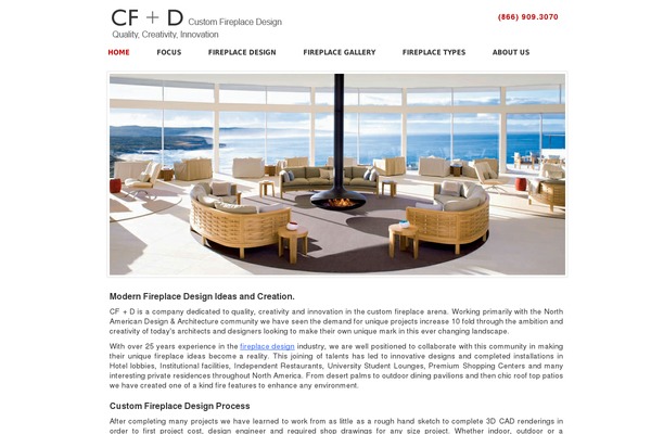 Cfd theme site design template sample
