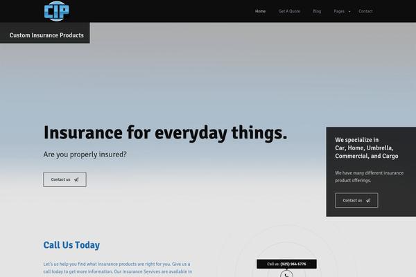 custominsuranceproducts.com site used Insurance-v17