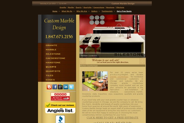custommarbledesign.net site used Carmod