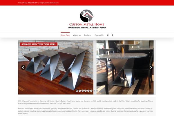 custommetalhome.com site used Custom-metal-home