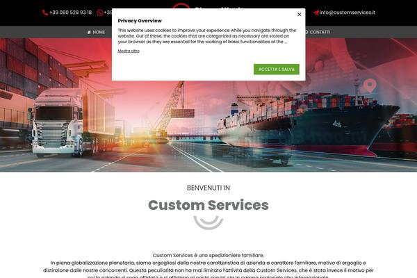 customservices.it site used Promostudio