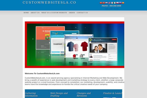 customwebsitesla.com site used Manhattan