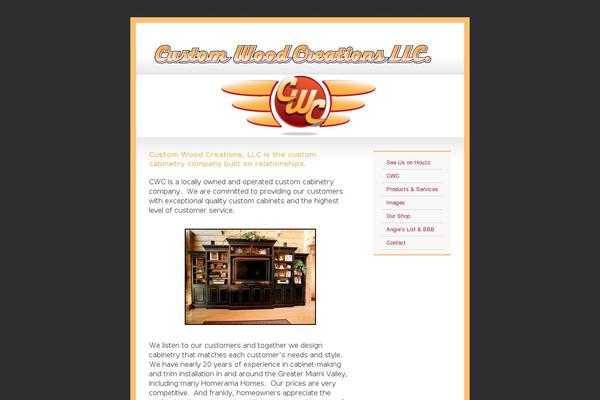 customwoodcreations-llc.com site used Cms2