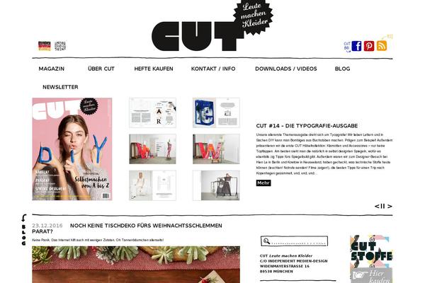 cut-magazine.com site used Wrap